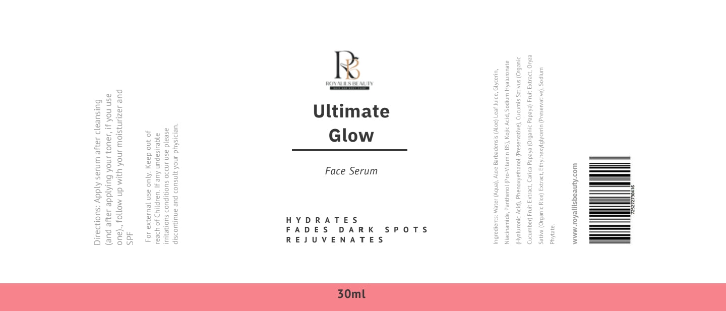 Ultimate Glow Face serum